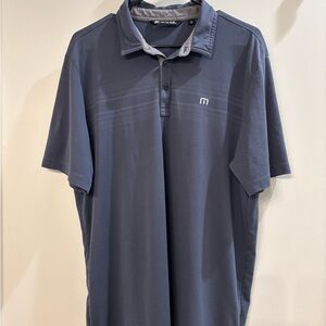 Men's Travis Matthew Navy Blue Polo